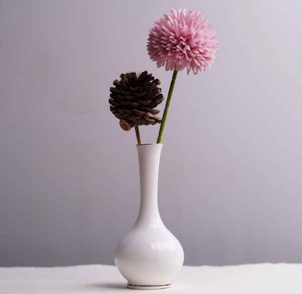 Thames Gold Flower Vase